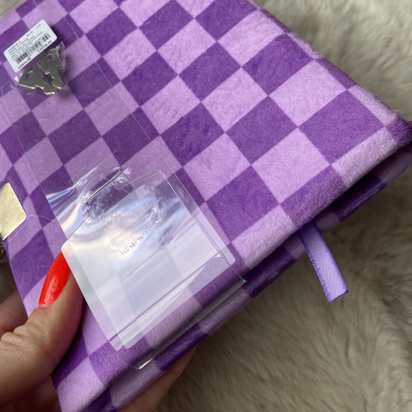 Claire’s lock diary gameboy video game notebook journal purple plushie girls - Picture 15 of 16